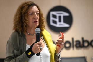 Ana Falú junto a Natalia Czytajlo, dictan taller sobre : Desafíos y herramientas para políticas públicas territoriales con inclusión de género