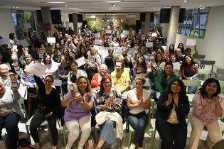 Solana Quesada y María Inés Obaldía, participan de la entrega de premios Fortalecidas Juntas 2024