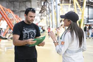 Jornada de educación vial en el Espacio Modelo