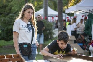Juega el B, en la plaza Líber Seregni Juega el B, en la plaza Líber Seregni