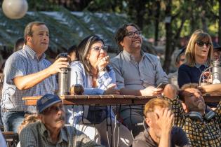 Pablo Barletta, María Inés Obaldía, Mauricio Zunino (i) y Olga Otegui, participan de la Semana Criolla 2024 Pablo Barletta, María Inés Obaldía, Mauricio Zunino (i) y Olga Otegui, participan de la Semana Criolla 2024