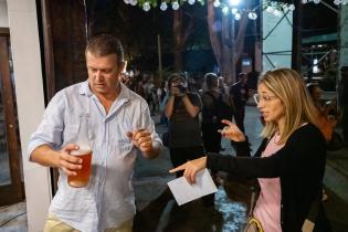 Degustación de vinos Bodega Vallabrino en el Stand de Turismo de la Semana Criolla 2024