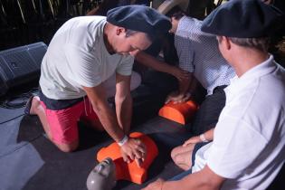 Taller RCP y primeros auxilios para jinetes en Semana Criolla 2024 Taller RCP y primeros auxilios para jinetes en Semana Criolla 2024