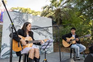 Premiación a Faustina Diego Urbin en el Escenario Proa de la Semana Criolla 2024