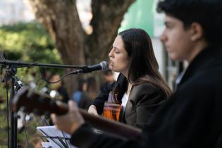 Premiación a Faustina Diego Urbin en el Escenario Proa de la Semana Criolla 2024