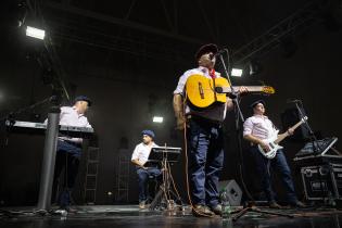 Levantando Polvoreda en el escenario Zitarrosa de la Semana Criolla 2024