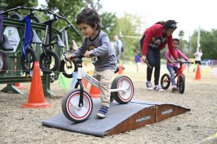 Mini riders en el Campo Aventura de la Criolla del Prado 2024