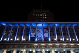 Explanada IM por el día mundial de concienciación del autismo Explanada IM por el día mundial de concienciación del autismo