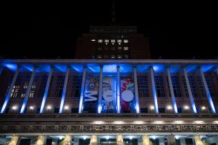 Explanada IM por el día mundial de concienciación del autismo