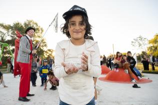 Inauguración de la plaza Parque Guaraní