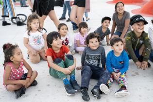 Inauguración de la plaza Parque Guaraní