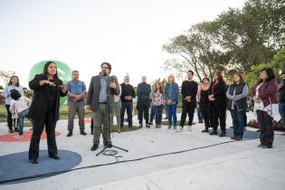 Inauguración de la plaza Parque Guaraní Inauguración de la plaza Parque Guaraní