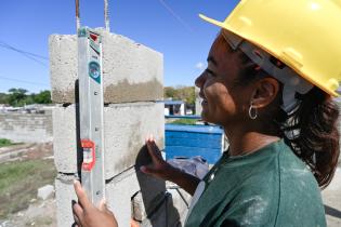 Obras de mejora del plan ABC+ en el barrio Los Milagros