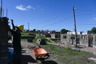 Obras de mejora del plan ABC+ en el barrio Los Milagros