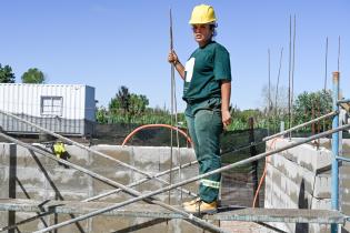 Obras de mejora del plan ABC+ en el barrio Los Milagros