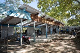 Avance de obras en el Mercado Verde Avance de obras en el Mercado Verde