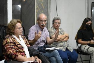 Taller de cooperativismo del área de Extensión de la UdelaR en Espacio Enlace