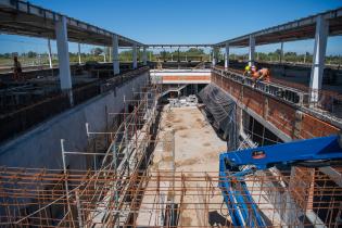 Avance de obras en el laboratorio de Bromatología Avance de obras en el laboratorio de Bromatología, 9 de abril de 2024