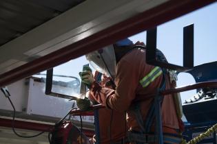 Avance de obras en el laboratorio de Bromatología