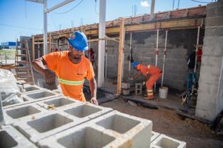 Avance de obras en el laboratorio de Bromatología, 9 de abril de 2024