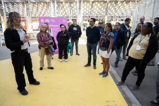 Autoridades de la UAM realizan recorrida por el Espacio Modelo Autoridades de la UAM realizan recorrida por el Espacio Modelo