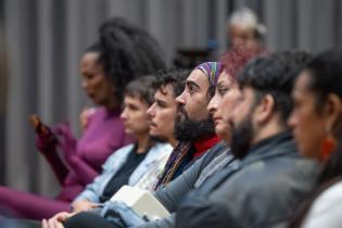 Charla y lecturas de Escritoras Latinoameritravas, Marlene Wayar, Iki Yos y Claudia Rodriguez Charla y lecturas de Escritoras Latinoameritravas, Marlene Wayar, Iki Yos y Claudia Rodriguez