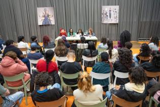 Charla y lecturas de Escritoras Latinoameritravas, Marlene Wayar, Iki Yos y Claudia Rodriguez Charla y lecturas de Escritoras Latinoameritravas, Marlene Wayar, Iki Yos y Claudia Rodriguez