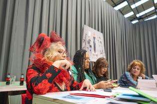 Charla y lecturas de Escritoras Latinoameritravas, Marlene Wayar, Iki Yos y Claudia Rodriguez Charla y lecturas de Escritoras Latinoameritravas, Marlene Wayar, Iki Yos y Claudia Rodriguez