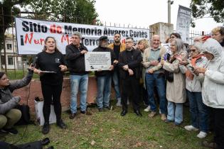 Inauguración del Sitio de la Memoria en el ex Instituto Álvarez Cortés