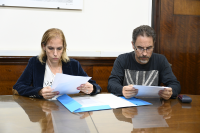 Firma de convenio de presupuestación de la Banda Sinfónica de Montevideo