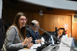 Entrega de galardón San Felipe y Santiago a Tomás Olivera Chirimini, Junta Departamental de Montevideo