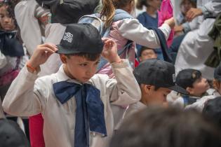 Visita de escolares al mirador panorámico en el marco del proyecto Detectives