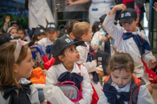 Visita de escolares al mirador panorámico en el marco del proyecto Detectives