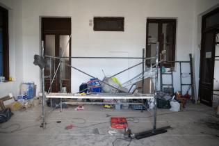 Avance de obras del Centro de atención y cuidados comunitarios RESUENA Avance de obras del Centro de atención y cuidados comunitarios RESUENA