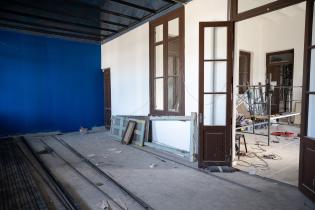 Avance de obras del Centro de atención y cuidados comunitarios RESUENA Avance de obras del Centro de atención y cuidados comunitarios RESUENA