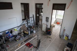 Avance de obras del Centro de atención y cuidados comunitarios RESUENA Avance de obras del Centro de atención y cuidados comunitarios RESUENA