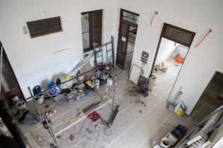 Avance de obras del Centro de atención y cuidados comunitarios RESUENA Avance de obras del Centro de atención y cuidados comunitarios RESUENA