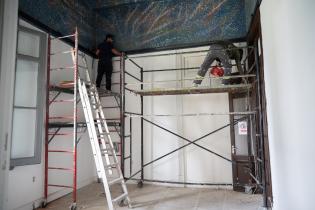 Avance de obras del Centro de atención y cuidados comunitarios RESUENA Avance de obras del Centro de atención y cuidados comunitarios RESUENA