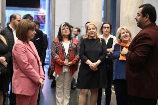 Visita de la presidenta de Grecia, Katerína Sakellaropoúlou, al Teatro Solis