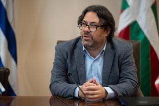 Mauricio Zunino (i) recibe a delegación de Durango Mauricio Zunino (i) recibe a delegación de Durango