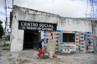 Avance de obras del Presupuesto Participativo en el Galpón de Corrales Avance de obras del Presupuesto Participativo en el Galpón de Corrales