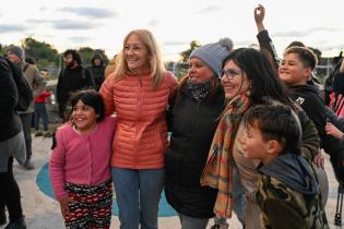 Inauguración de plaza Cañada Iyuí