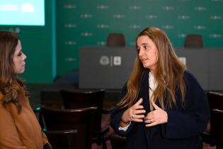 Rueda de prensa de Marta Garagorry, Directora de la División Limpieza y Gestión de Residuos