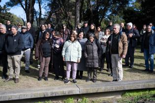 Homenaje a los detenidos desaparecidos de la dictadura cívico-militar