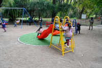  Inauguración de la plaza para niñas y niños en el Jardín del Museo de la Memoria