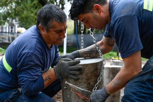 Avance de obras en el parque Rivera Avance de obras en el parque Rivera