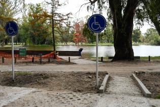Avance de obras en el parque Rivera Avance de obras en el parque Rivera