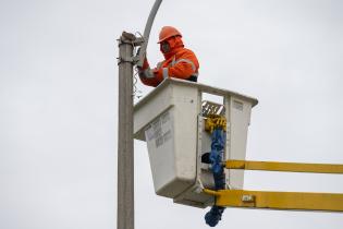 Nueva iluminación con tecnología led en la Rambla
