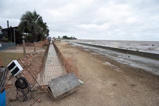 Obras de reacondicionamiento en el de paseo de los Pescadores