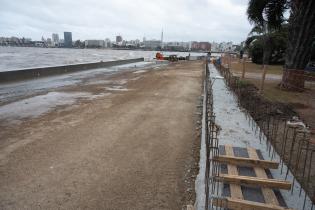 Obras de reacondicionamiento en el de paseo de los Pescadores Obras de reacondicionamiento en el de paseo de los Pescadores
